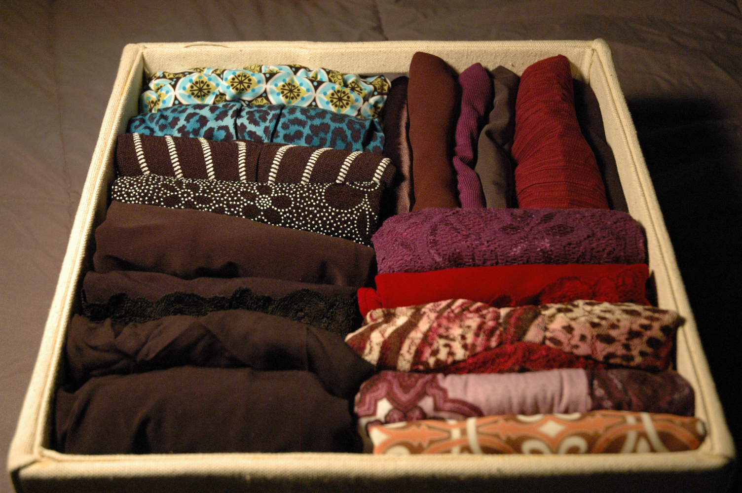 How to Organize Your Underwear Drawer {KonMari Method} - Making Lemonade